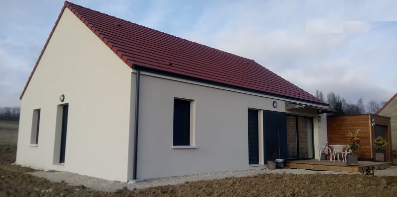 maison bioclimatique à Egreville