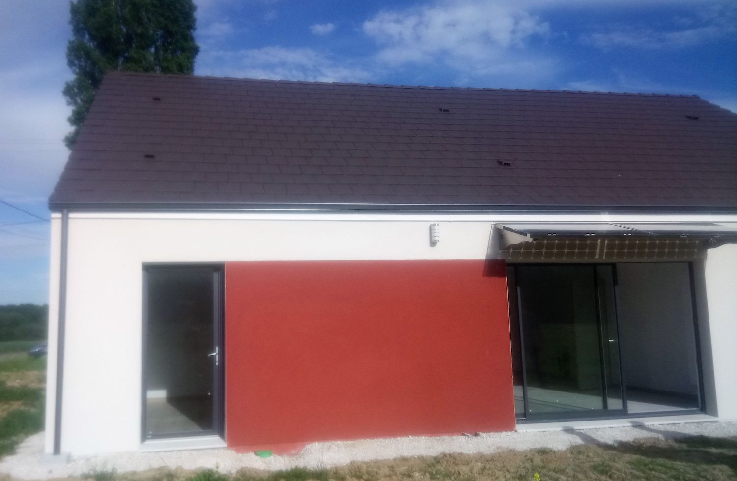 Maison bioclimatique à Marcilly en Vilette
