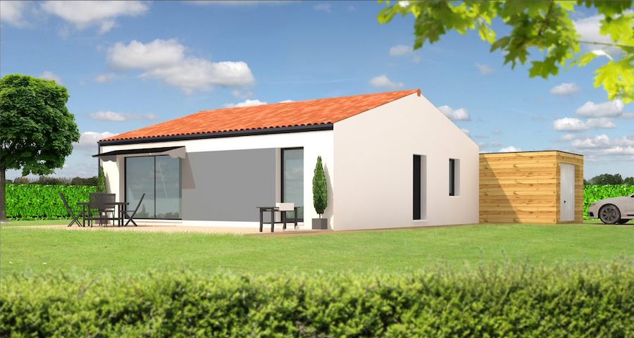 Maison bioclimatique à Langon