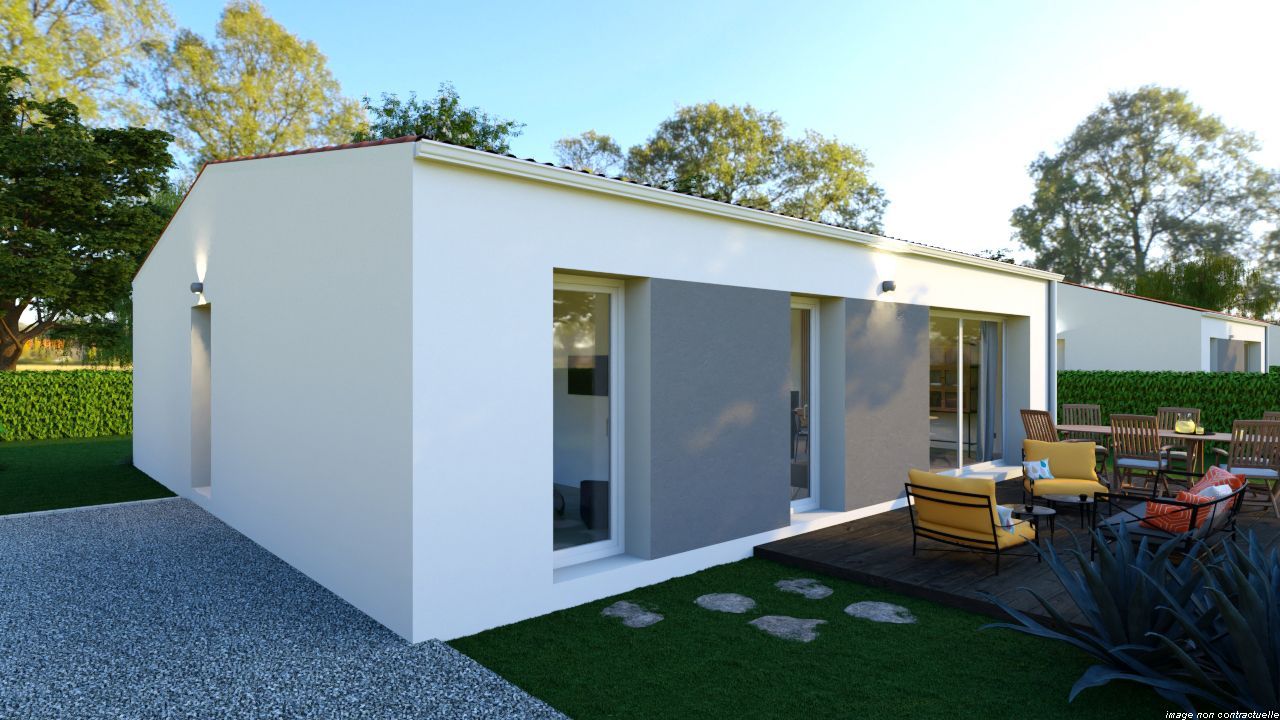 Projet de construction d'une maison 89.33 m² avec terrain à CULHAT (63)