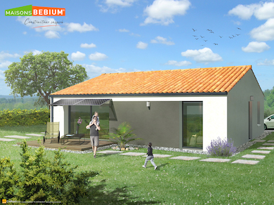 Maison contemporaine bioclimatique à Coutras