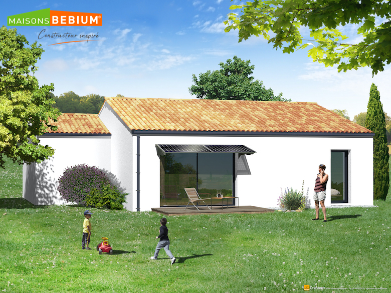 Maison bioclimatique aux Clouzeaux