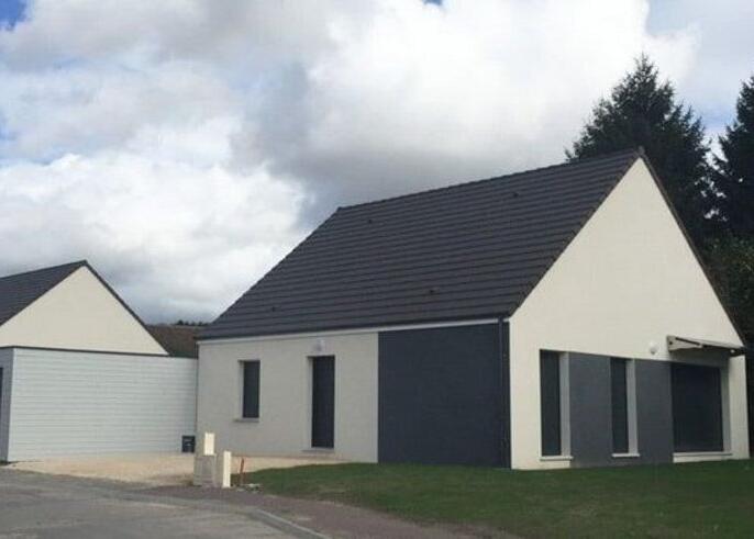 Maison bioclimatique à Leval
