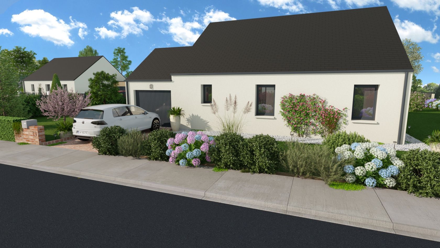 Projet de construction d'une maison 89.33 m² avec terrain à MAISONS (14)