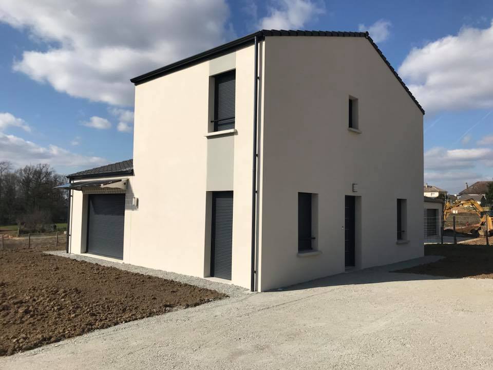 Maison bioclimatique à Rousies